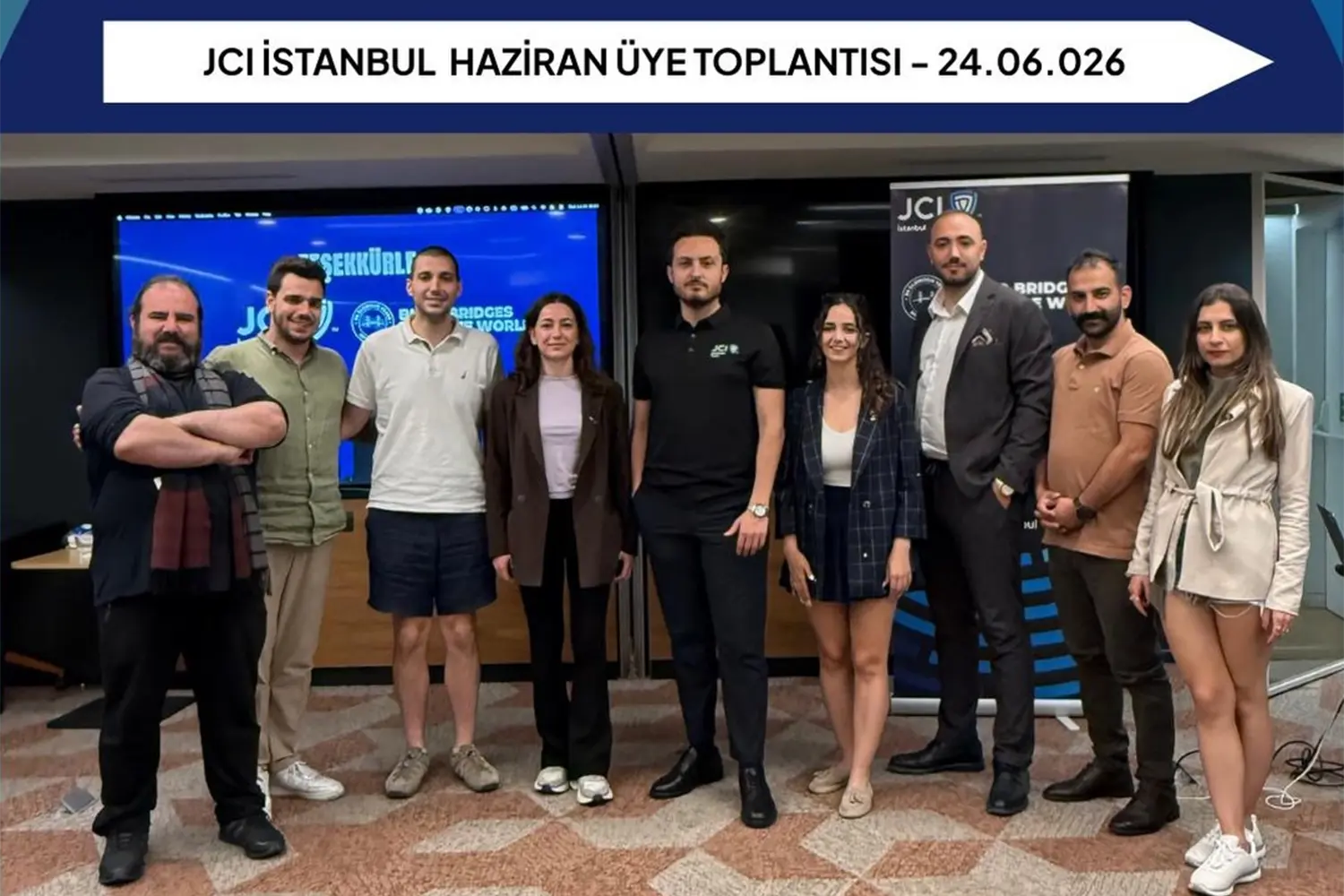 JCI İstanbul 2026 Haziran Ayı Üye Toplantısı Gerçekleştirildi